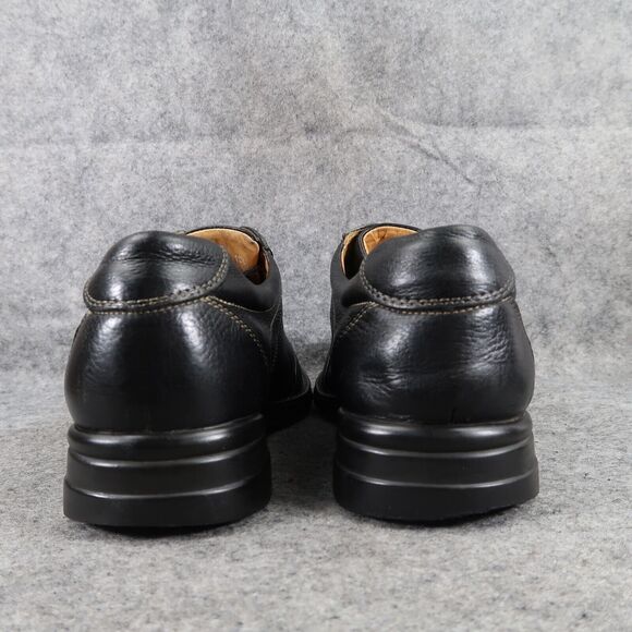 Johnston & Murphy Shoes Men 10 Oxford Leather Shuler Athletic Black Comfort Work main image 6